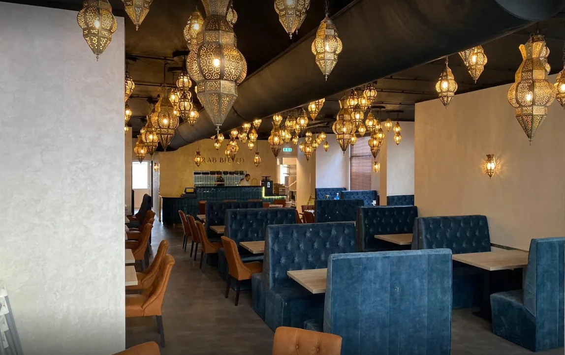 Restaurant Arab Blend interieur Den Haag
